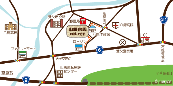 アクセスマップ